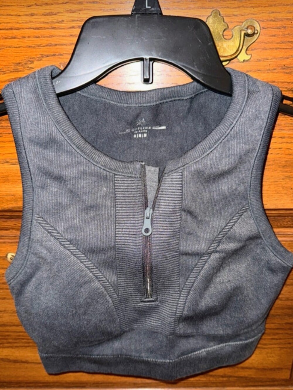 Aerie Zip-Front Sports Bra High impact